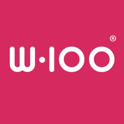 W·100